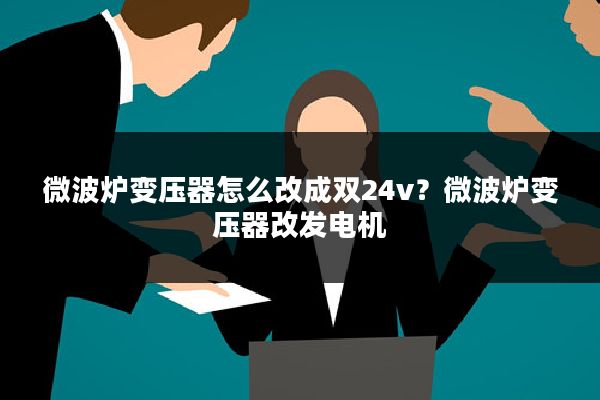 微波炉变压器怎么改成双24v?微波炉变压器改发电机