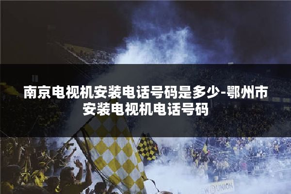 南京电视机安装电话号码是多少-鄂州市安装电视机电话号码