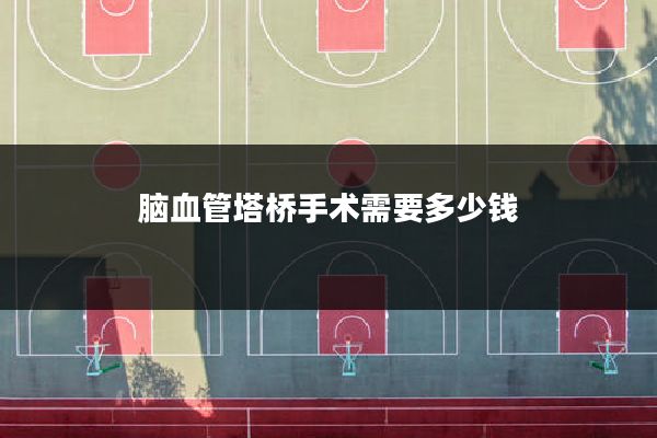 脑血管塔桥手术需要多少钱