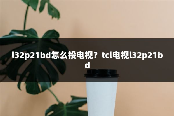 l32p21bd怎么投电视?tcl电视l32p21bd