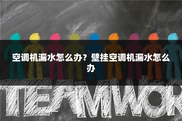 空调机漏水怎么办?壁挂空调机漏水怎么办