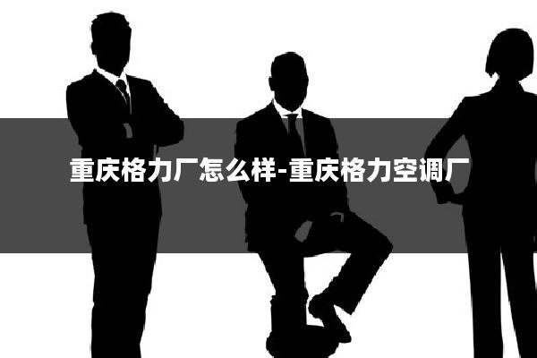 重庆格力厂怎么样-重庆格力空调厂